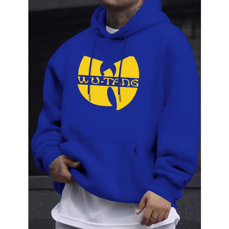Hip Hop Wu Clan T-tangs Hoodie Men Women's Casual Autumn Winter Vintage Hoodies Fleece Long Sleeve Hooded Sweatshirts