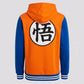 Hot Anime D-Dragons Cosplay Costume Hoodie Ball Z Sweatshirts Zipper Coats Cardigan Goku Kame Symbol Casual Baseball Jacket Tops