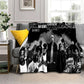 Rapper Eminem Tupac 2pac Hip-Hop Music Rap God Blanket,Soft Throw Blanket for Home Bedroom Bed Sofa Picnic Travel Cover Gift