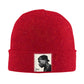 Rapper Tupac Shakur Photo Beanie Hats Men Women Vintage Gym Knitting Hat Autumn Winter Custom Warm Caps