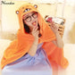 Himouto! Umaru-chan Cloak Anime Umaru Chan Doma Umaru Cosplay Costume Flannel Cloak Blanket Soft Cap Hoodie Halloween Party