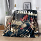 Rapper Eminem Tupac 2pac Hip-Hop Music Rap God Blanket,Soft Throw Blanket for Home Bedroom Bed Sofa Picnic Travel Cover Gift