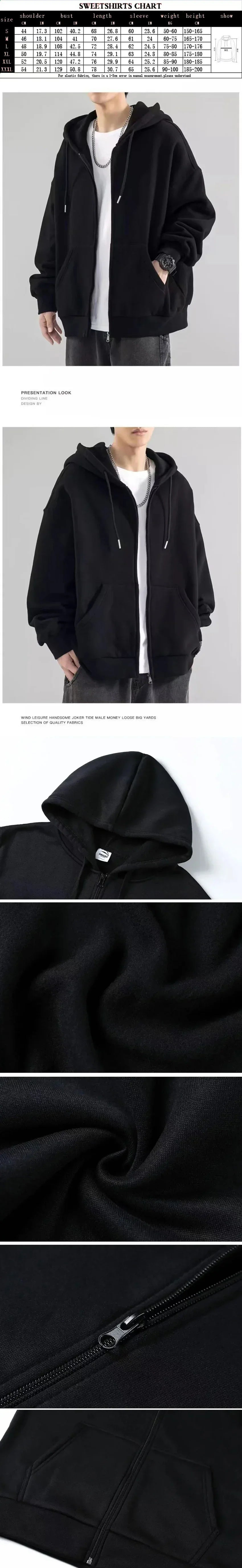 Hip Hop Années 90 Wu Clan T-tangs Graphics Hoodie Men Women's punk Zip Up Jacket Long sleeve Fleece gothic Coat Loose streetwear