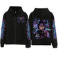 2025 Anime Arcane Vi Zipper Hoodie Harajuku Pullover Tops Long Sleeve Loose Casual Sweatshirts