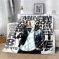 Rapper Eminem Tupac 2pac Hip-Hop Music Rap God Blanket,Soft Throw Blanket for Home Bedroom Bed Sofa Picnic Travel Cover Gift