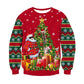 Fashion Ugly Christmas Sweater Men Women 3d Printing Funny Xmas Sweatshirt Crewneck Long Sleeve Pullover Oversized Hoodies