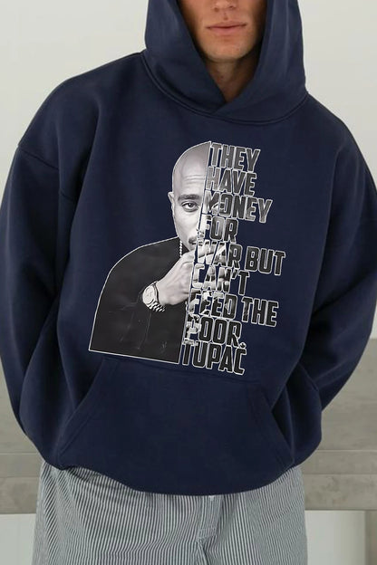 Tupac Isgoat Hoodie Oversized Men Women Winter Fleece Warm Thick Sweatshirts Street Hip Hop Casual Loose Male Female Clothing