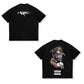 Cotton Print 2pac Summer Men T Shirt Men's Tshirts Rapper Star Tupac  Print Streetwear Women Short Sleeve Casual Tshirt Y2k