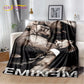Rapper Eminem Tupac 2pac Hip-Hop Music Rap God Blanket,Soft Throw Blanket for Home Bedroom Bed Sofa Picnic Travel Cover Gift