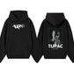 Rapper Tupac Shakur Printed Hoodies Men Women Oversized Y2k Thick Fleece Warm Sweatshirt Casual Loose Pullover Street Tracksuit