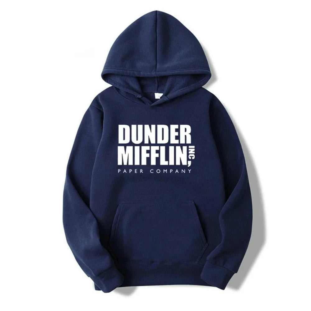 2025 The Office Dunder Mufflin INC Paper Hoodie Dwight Schrute Sweatshirt Men Women Hoodies Casual Pullover Hooded Sweater