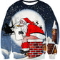 Fashion Ugly Christmas Sweater Men Women 3d Printing Funny Xmas Sweatshirt Crewneck Long Sleeve Pullover Oversized Hoodies