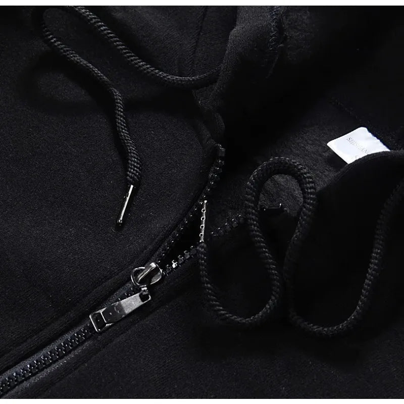 Popular SKZOO Stray Kids Cute Cartoon Surrounding Harajuku Printed Hoodie Loose-fitting Zip-up Hoodie Christmas Birthday Gifts