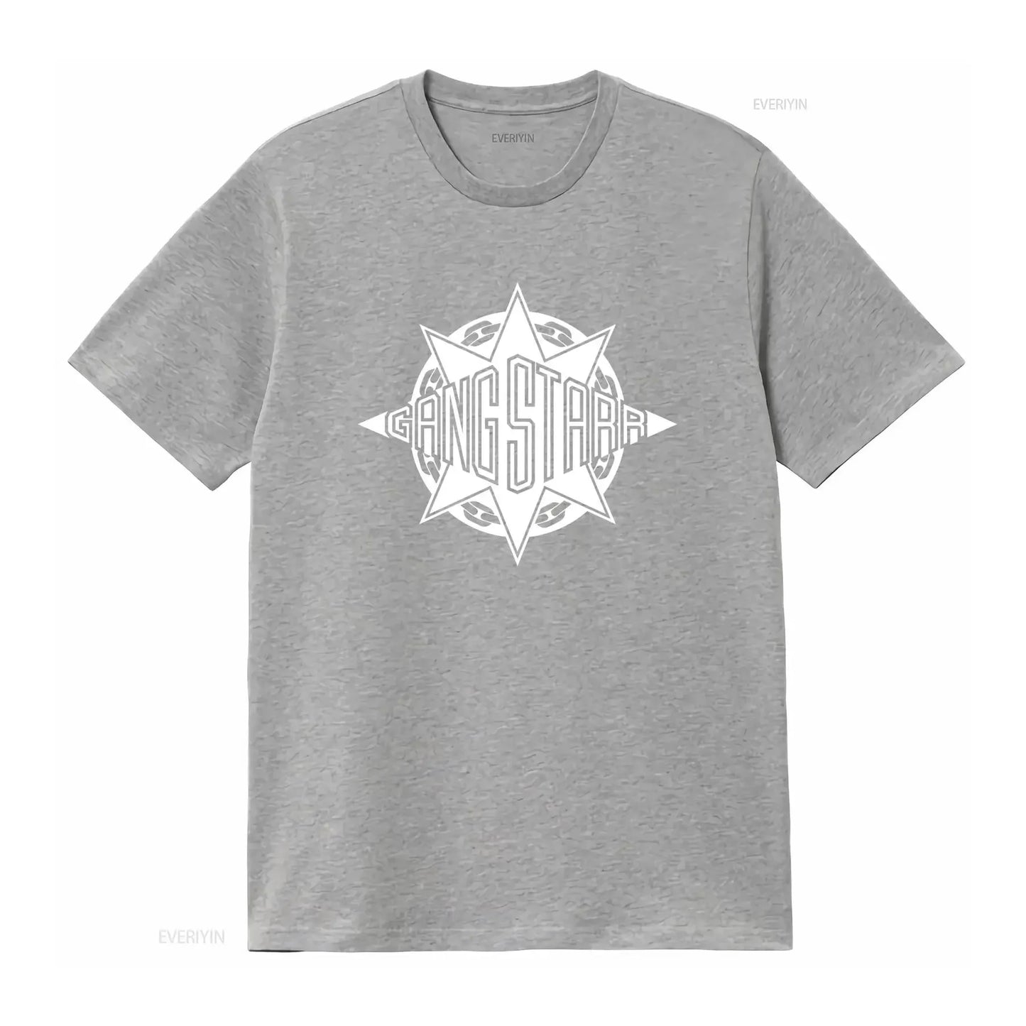 GangStarr Print T Shirt Ultra Cotton Bold Design Perfect for Streetwear Enthusiasts vintage Washed designer clothes
