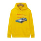 Back To The Future Retro DeLorean Car Print Hoodie Long Sleeve Tops Men Casual Streetwear Pullover Spring Autumn Unisex Clothing