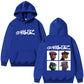 The Gorillaz Rock Band's Fashion Album Features Pattern Prints on Men's Hoodies Sweatshirts Hip-hop Alternative Retro Pullovers