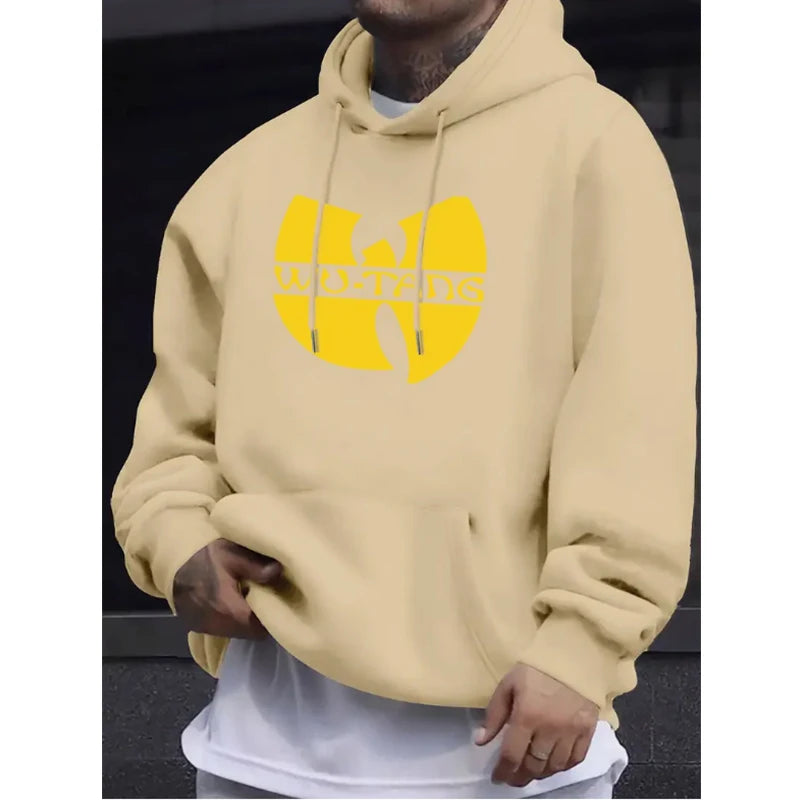 Hip Hop  Wu Clan T-tangs Hoodie Men Women's Casual Autumn Winter Vintage Hoodies Fleece Long Sleeve Hooded Sweatshirts