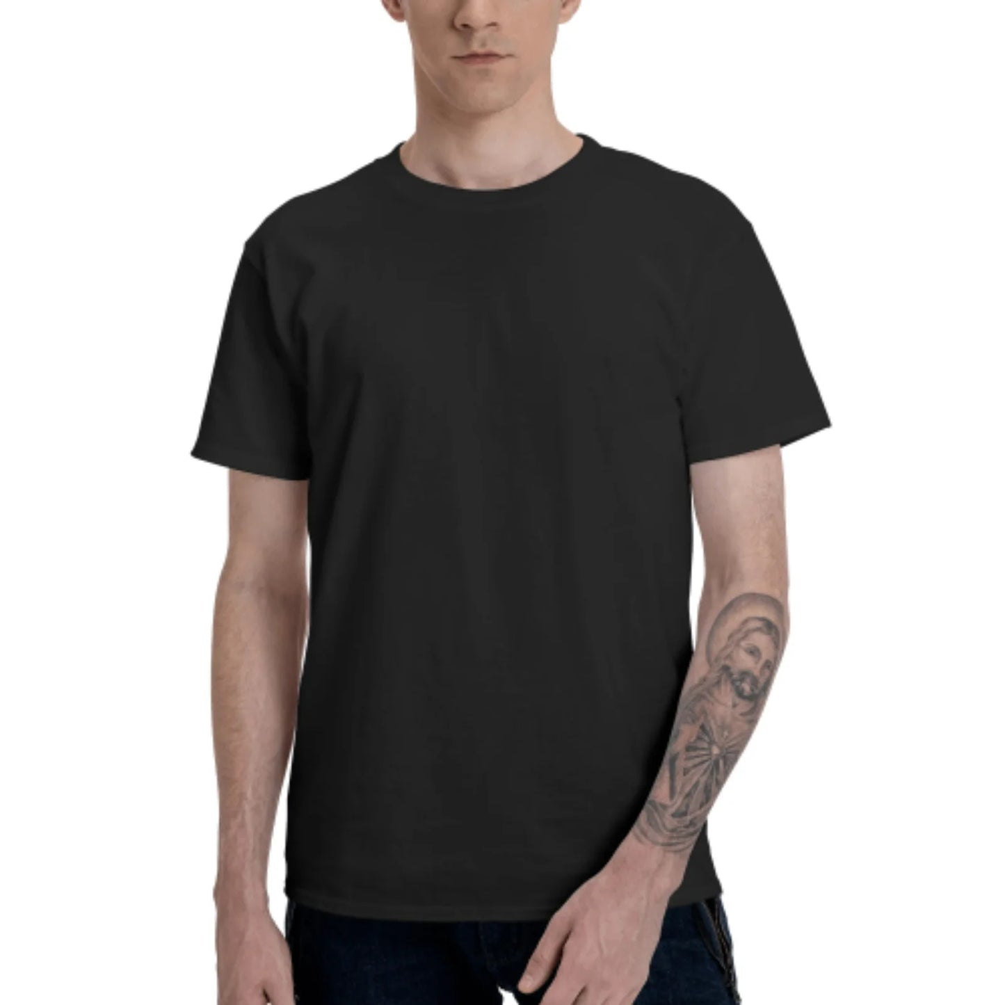 Run DMC King Of Rock Tour 85 Graphic T-Shirt Men's Short Sleeve Cotton Tee