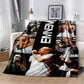 Rapper Eminem Tupac 2pac Hip-Hop Music Rap God Blanket,Soft Throw Blanket for Home Bedroom Bed Sofa Picnic Travel Cover Gift