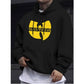 Hip Hop  Wu Clan T-tangs Hoodie Men Women's Casual Autumn Winter Vintage Hoodies Fleece Long Sleeve Hooded Sweatshirts