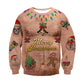 Fashion Ugly Christmas Sweater Men Women 3d Printing Funny Xmas Sweatshirt Crewneck Long Sleeve Pullover Oversized Hoodies