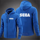 Men Sweatshirts Autumn Sega Pullover Casual Zipper Jacket for Male Hoody Outdoor Sweatshir Autumn Solid Color Turtleneck Swea