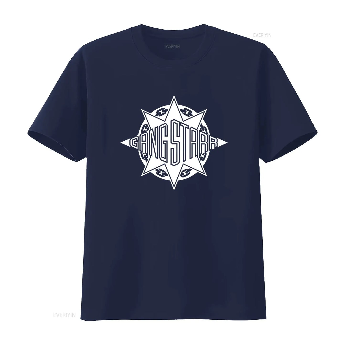 GangStarr Print T Shirt Ultra Cotton Bold Design Perfect for Streetwear Enthusiasts vintage Washed designer clothes
