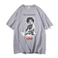 Rapper The Notorious Big Poppa Graphic T Shirt Men's Rap Oversized Short Sleeve Biggie Smalls T-shirts Men Women Hip Hop Tshirt