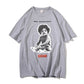 Rapper The Notorious Big Poppa Graphic T Shirt Men's Rap Oversized Short Sleeve Biggie Smalls T-shirts Men Women Hip Hop Tshirt
