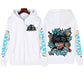 2025 Anime Arcane Vi Zipper Hoodie Harajuku Pullover Tops Long Sleeve Loose Casual Sweatshirts
