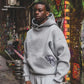 Trendy High Street Retro Casual Streetwear Men's Sports Suit Y2K Harajuku Embroidered Hoodie men Hip-hop Loose Sweatpants