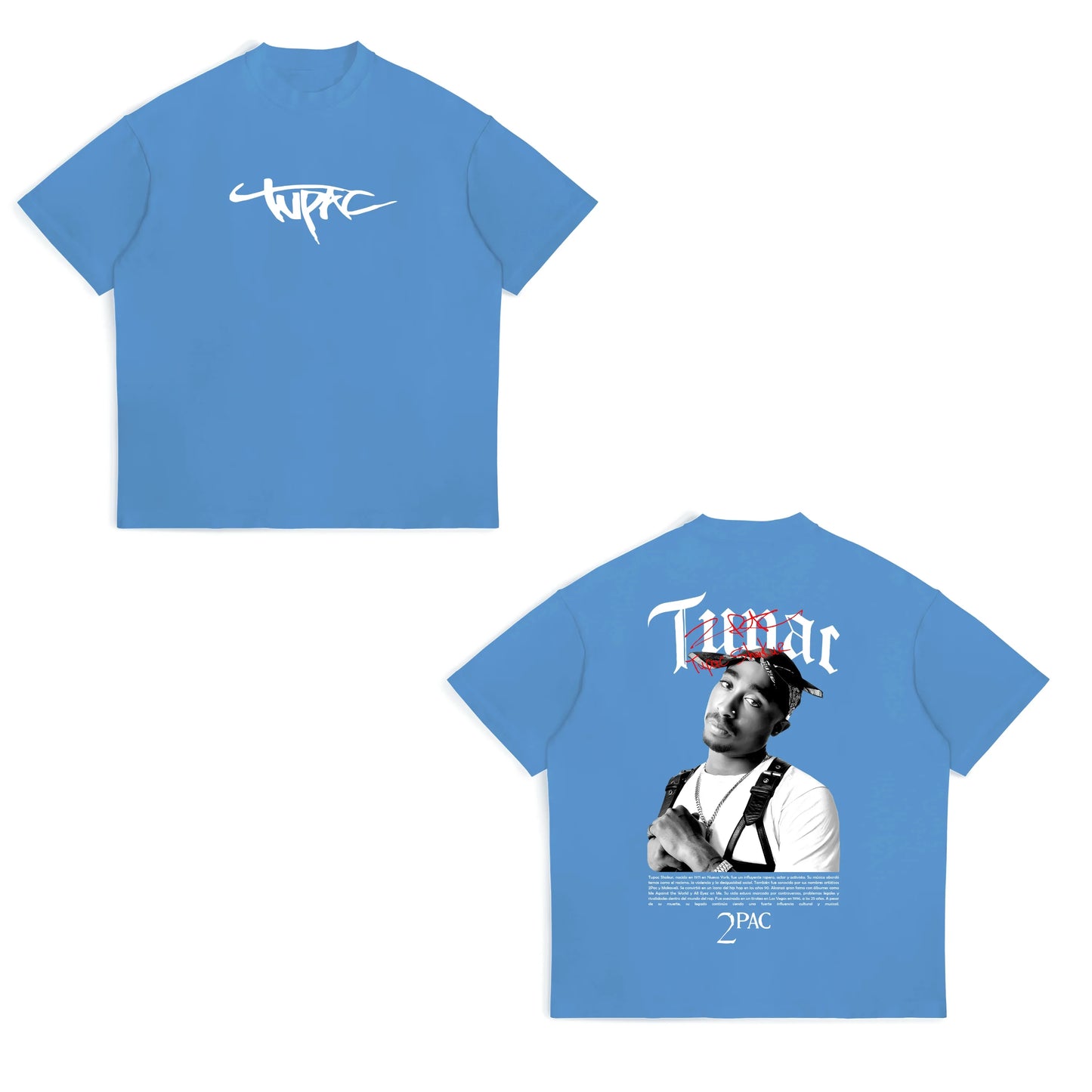 Cotton Print 2pac Summer Men T Shirt Men's Tshirts Rapper Star Tupac  Print Streetwear Women Short Sleeve Casual Tshirt Y2k