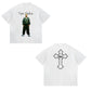 Cotton Print 2pac Summer Men T Shirt Men's Tshirts Rapper Star Tupac  Print Streetwear Women Short Sleeve Casual Tshirt Y2k