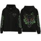 2025 Anime Arcane Vi Zipper Hoodie Harajuku Pullover Tops Long Sleeve Loose Casual Sweatshirts