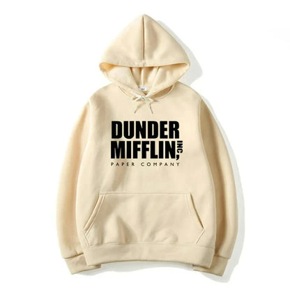 2025 The Office Dunder Mufflin INC Paper Hoodie Dwight Schrute Sweatshirt Men Women Hoodies Casual Pullover Hooded Sweater