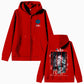 Ado World Tour 2025 Hibana Zipper Hoodie Men Women Fashion Japanese Style Zip Up Jacket Unisex Casual Vintage Zip Up Sweatshirt