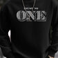 Men's autumn and winter fashionable casual loose fashion TRUST NO ONE print pullover long sleeved warm round neck sweatshirt