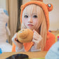 Himouto! Umaru-chan Cloak Anime Umaru Chan Doma Umaru Cosplay Costume Flannel Cloak Blanket Soft Cap Hoodie Halloween Party