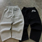 Trendy High Street Retro Casual Streetwear Men's Sports Suit Y2K Harajuku Embroidered Hoodie men Hip-hop Loose Sweatpants