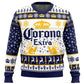 2025 New CORONA EXTRA Christmas Gift Ugly Sweater Hot Selling Merry Christmas Fashion 3D Printed Oversized O-neck Pullover shirt