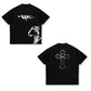 Cotton Print 2pac Summer Men T Shirt Men's Tshirts Rapper Star Tupac  Print Streetwear Women Short Sleeve Casual Tshirt Y2k