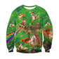 Fashion Ugly Christmas Sweater Men Women 3d Printing Funny Xmas Sweatshirt Crewneck Long Sleeve Pullover Oversized Hoodies