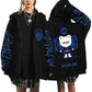 Popular SKZOO Stray Kids Cute Cartoon Surrounding Harajuku Printed Hoodie Loose-fitting Zip-up Hoodie Christmas Birthday Gifts