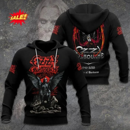 Rock Band Ozzy Osbourne 3d Print Hoodie Men Women Fashion Hoodie Sweatshirt Outwear Coat Men Hoodies Winter Clothes Fan New 2025