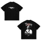 Cotton Print 2pac Summer Men T Shirt Men's Tshirts Rapper Star Tupac  Print Streetwear Women Short Sleeve Casual Tshirt Y2k