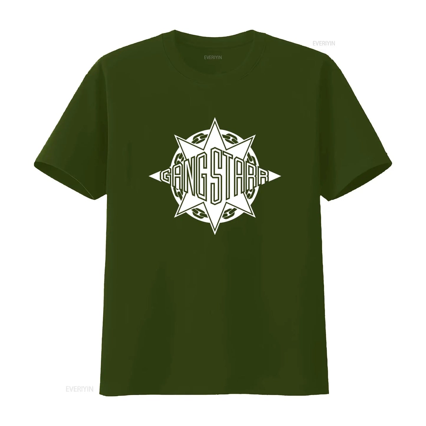 GangStarr Print T Shirt Ultra Cotton Bold Design Perfect for Streetwear Enthusiasts vintage Washed designer clothes