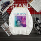 Fugees Refugees Lauryn Hill Hoodies Autumn Hooded Sweatshirt Men Hip Hop Hoodie For Men Classic Hoody Pullover Tops white