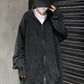 Anime Berserk Wash Zip Up Hoodie Harajuku Retro Gothic Graphic Jacket Hooded Sweatshirt Cotton Hip Hop Men Women Hoody Coat