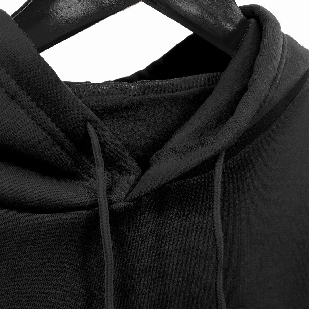 New Autumn and Winter Hip-hop European and American Rap Tupac Printed Men's Hooded Sweatshirt for Outdoor Enthusiasts
