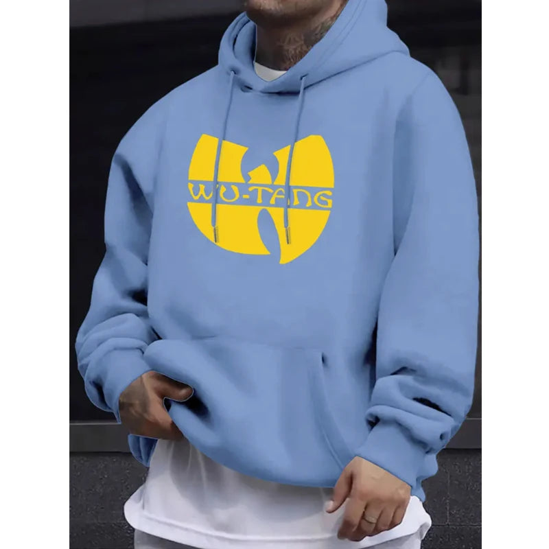 Hip Hop  Wu Clan T-tangs Hoodie Men Women's Casual Autumn Winter Vintage Hoodies Fleece Long Sleeve Hooded Sweatshirts